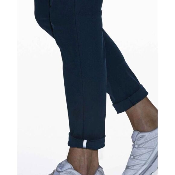 LULULEMON ATHLETICA ABC Pant Slim 'Warpstreme 28' in True Navy Size 36 - Picture 3 of 6